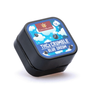 CannaBuddy THCa Crumble - Blue Dream (1 gram) - Jar Front